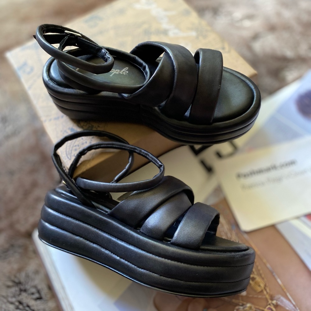 Free People Harper Flatform Sandals